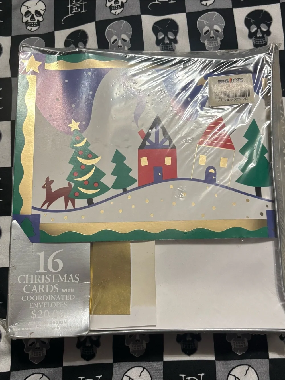 Vintage Big Lots 90s Y2K Holiday Christmas Card Pack Bundle